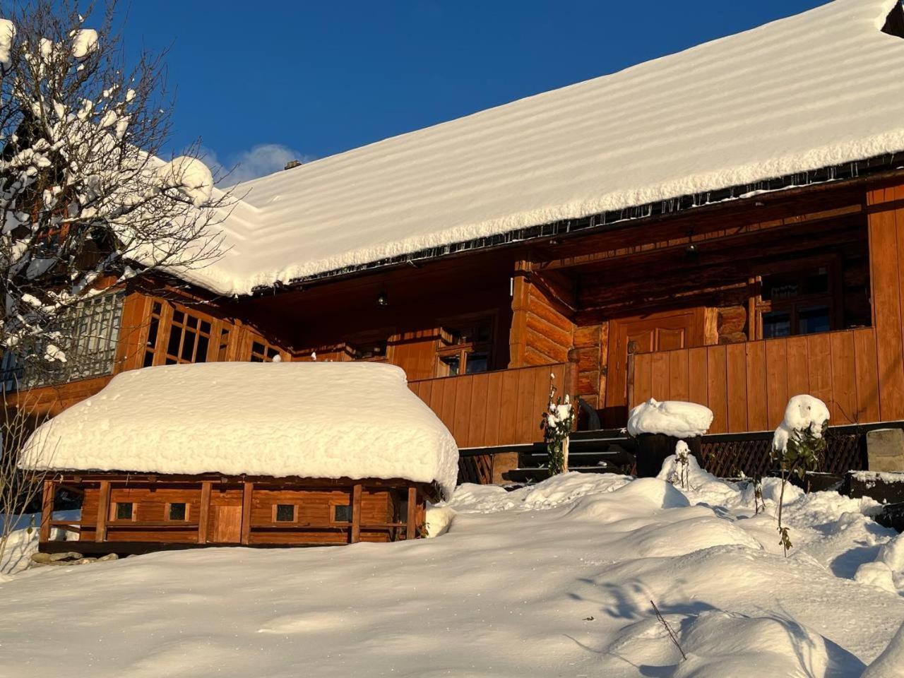 Приватна Садиба "Світлиця Гуцульщини" Worochta Exterior foto